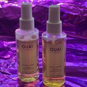 2 Full size OUAI volume spray: